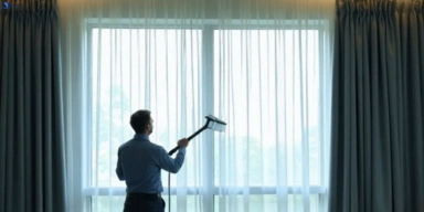 Commercial curtain steam cleaning service careel-bay-nsw hotels offices