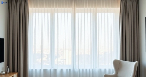 Freshly steam cleaned curtains in careel-bay-nsw QLD